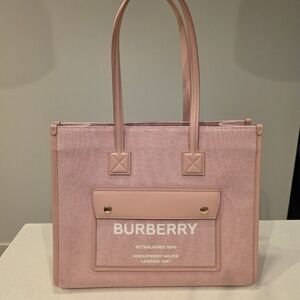 Burberry Light Pink Tote Bag